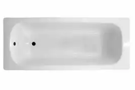 Ванна стальная Loranto 160х70 в комплекте с ножками, белая