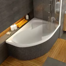 Акриловая ванна Ravak ROSA II 160х105 CL21000000 правая, Белая