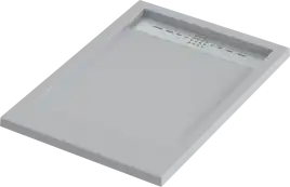 Душевой поддон Good Door Stella 140х70 из искусственного камня, Серый графит ЛП00138