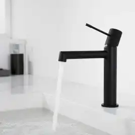 Смеситель для раковины Vincea Desire VBF-1D1MB однорычажный, черный