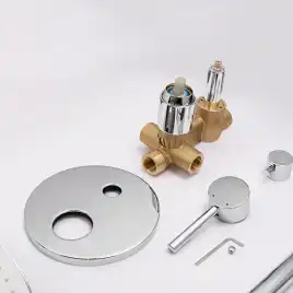 Встраиваемая душевая система AVS SLIMMER 811-121-CR, хром