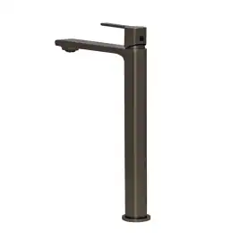 Смесители для раковины AVS Elegant 811-401-GM высокий, оружейная сталь