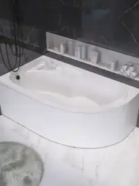 Акриловая ванна 1Marka DIANA 150x90 Асимметричная Белая Левая 01ди1590л