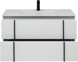 Тумба под раковину Allen Brau Reality 100 1.32007.WM белый матовый