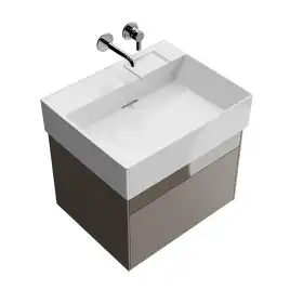 Тумба под раковину Kerama Marazzi LOGICA 60 см, LOG.60.2\SAN подвесная, Песчаный