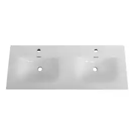 Керамическая раковина с двумя чашами CEZARES CZR-8099-120-2