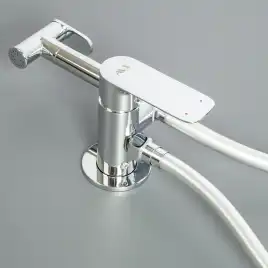 Гигиенический душ со смесителем AVS Basic 811-731-CR, хром