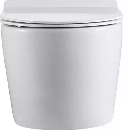 Унитаз подвесной Logan L1W с сидением Soft Close -SLIMSEAT, белый