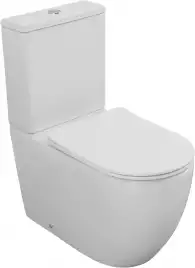 Унитаз напольный Logan Tornado L1C с сидением Soft Close -SLIMSEAT