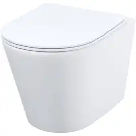 Унитаз подвесной IDDIS Calipso CALRNSEi25 безободковый, с сиденьем микролифт Белый