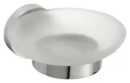 Мыльница стеклянная 11 см BEMETA OMEGA хром 104108042