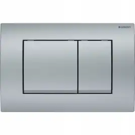 Кнопка смыва Geberit Delta 30 115.137.46.1 двойной смыв, пластик, матовый хром