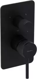 Смеситель для ванны с душем Allen Brau Priority 5.31A11-31 встраиваемый, с внутренней частью, Черный матовый
