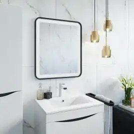 Тумба с раковиной IDDIS Cloud 60, подвесная, Белая, CLO60W0i95K