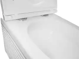 Унитаз подвесной Azario LUZIO AZ-098-UQ подвесной, безободковый, со смывом 