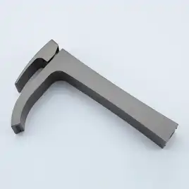 Смеситель для раковины Gappo G1007-89 высокий, Оружейная сталь