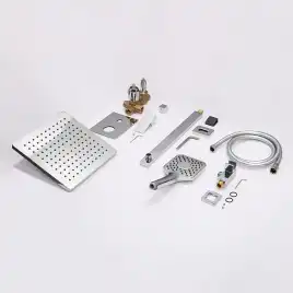 Встраиваемая душевая система AVS CUBE 811-221-CR, хром