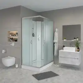 Душевая кабина Niagara Classic 120х80х200 NG-43285-14QBK низкий поддон, без гидромассажа, 432853QBK