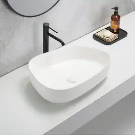 Раковина AVS Линда 55x40 белая матовая