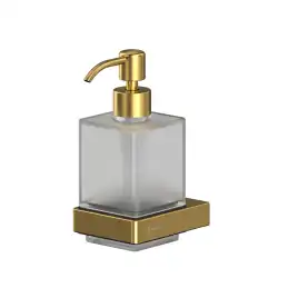 Дозатор для жидкого мыла Whitecross CUBO gold brushed, CU2440GLB, Золото брашированное