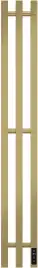 Полотенцесушитель электрический Aquanet Verto 110х12 золото матовый