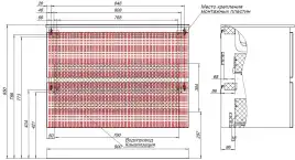 Тумба под раковину Aquanet Джейн (Flat) 90 маренго, подвесная, 335430