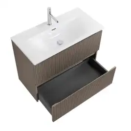 Тумба под раковину BelBagno UNO-MINI-900-2C-SO-СO подвесная, Бежевый матовый