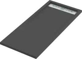 Душевой поддон Good Door Stella 140х90 из искусственного камня, Черный ЛП00162