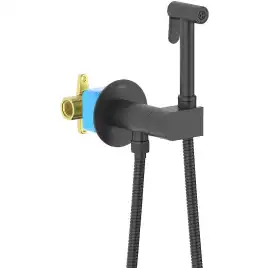 Гигиенический душ со смесителем Aquatek AQ1024MB однорычажный, Черный