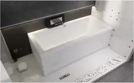 Акриловая ванна RIHO LUSSO 180х90 прямоугольная B026001005