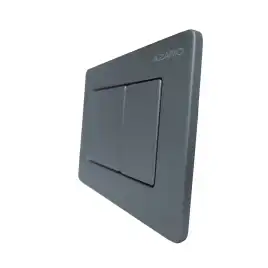 Кнопка смыва AZARIO NEW-TS AZ-SS-003-GG, Серый матовый