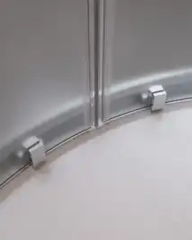 Душевой уголок CEZARES MOLVENO-R-2-90-P-Cr стекло Матовое рифленая, профиль Хром