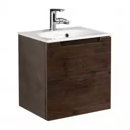 Тумба под раковину BelBagno ETNA-500-1A-SO-RW-P-L подвесная Rovere Moro