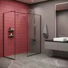 Душевая система IDDIS Slide SLISBBTi06 для ванны с изливом, с управлением Push Control цвет, Глянцевый хром