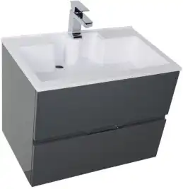 Тумба под раковину Aquanet Алвита 70 серый антрацит 183992