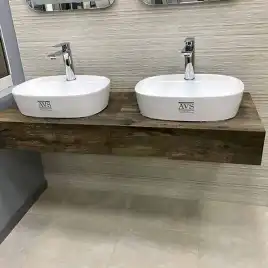 Раковина AVS Николь 51х39 белая