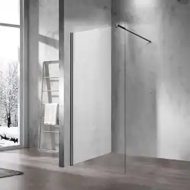 Душевая перегородка Vincea Walk IN 90 см, VSW-1H900CLGM, профиль Оружейная сталь, стекло Прозрачное