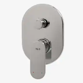 Смеситель для ванны AVS Beauty 811-703-CR встраиваемый, с внутренней частью, хром