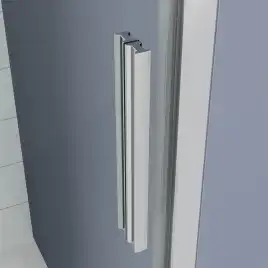 Душевой угол Veconi Ottimo P20SP CH, 1000х800х1900 хром, стекло прозрачное
