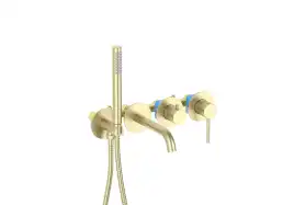 Смеситель для ванны Aquatek Европа AQ1344BG, Золото матовое