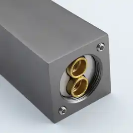 Смеситель для раковины Gappo G1007-89 высокий, Оружейная сталь