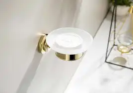 Мыльница для ванной Aquatek Классик AQ4503PG, Золото глянцевое