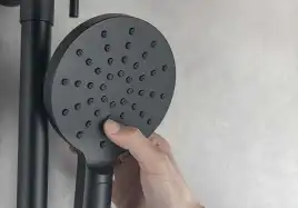 Душевая система Aquatek ВЕГА AQ2046MB, Черный матовый