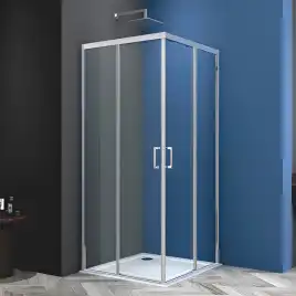 Душевой уголок AVS Куб Лайт 90x90 профиль хром, стекло прозрачное, 803-0005-195-90/90-CR-T