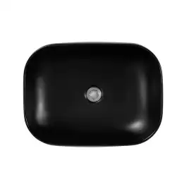 Раковина накладная Aquatek 56х42х14 AQ5526-MB, Черная матовая