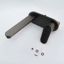 Смеситель для раковины Aquatek Ника AQ1813BGM, Оружейная сталь