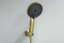 Душевой гарнитур Aquatek Лугано AQ2035BG, Золото шлифованное