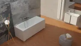 Акриловая ванна Ravak Septima 150x70 C630S00000 прямоугольная, Белая