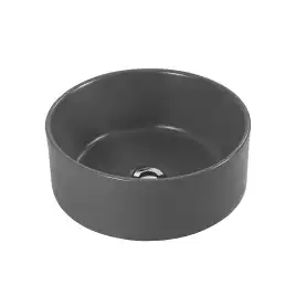 Раковина накладная Aquatek 40х40х16,5 AQ5118-MG, Серая матовая