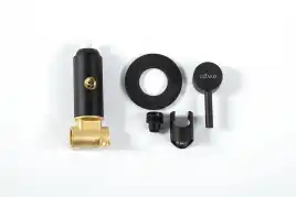 Смеситель для гигиенического душа Cezares CZR-DA1-NOP, Черный матовый